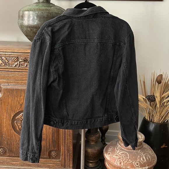 BDG Urban Outfitters YouTube Black Denim Jacket - Picture 3 of 6